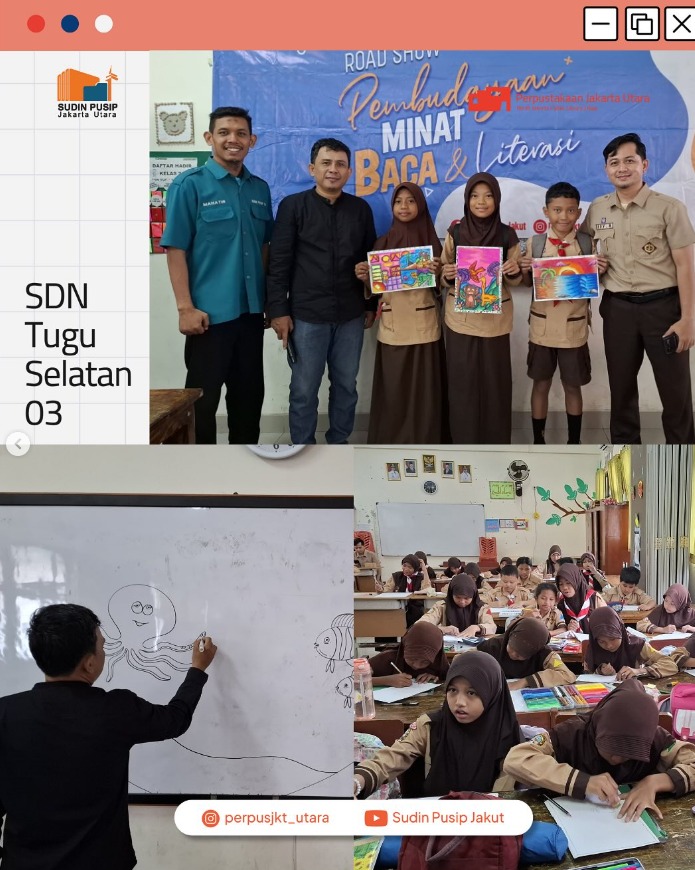 Roadshow Workshop Pembudayaan Minat Baca Dan Literasi